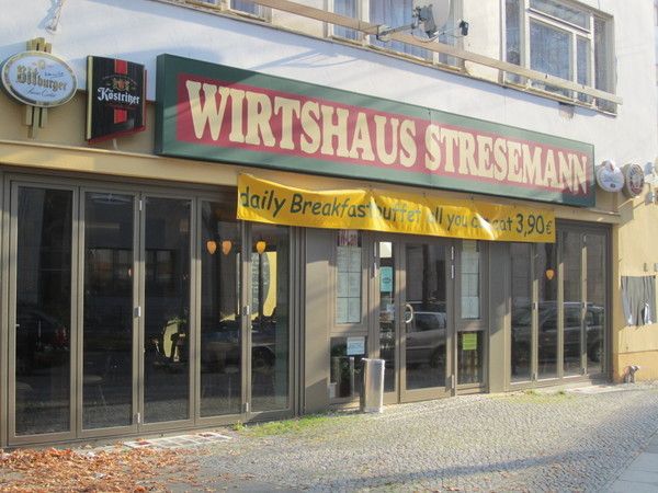 Bilder Restaurant Wirtshaus Stresemann