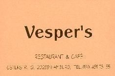 Bilder Restaurant Vespers