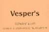 Restaurant Vespers