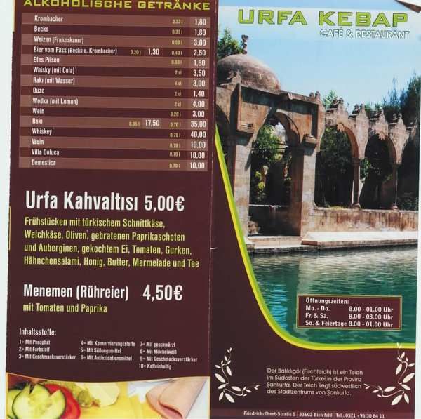 Bilder Restaurant Urfa Kebap Café & Restaurant