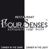 Restaurant Four Senses Schwarz is(s)t bunt