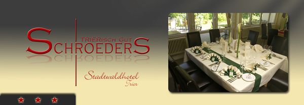 Bilder Restaurant Schröders Stadtwaldhotel
