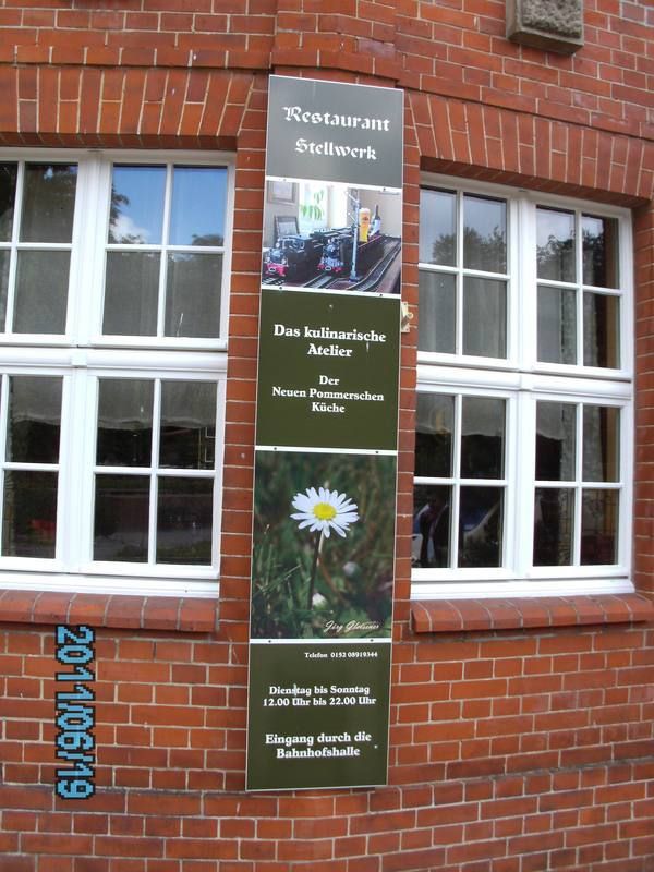 Bilder Restaurant Stellwerk Im Bahnhof Heringsdorf