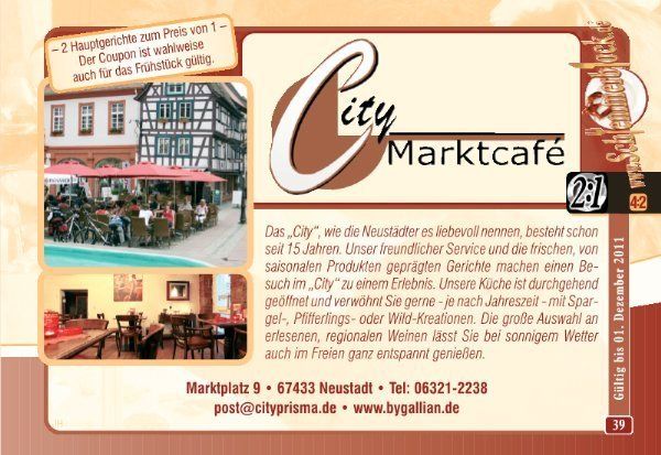 Bilder Restaurant City Marktcafé