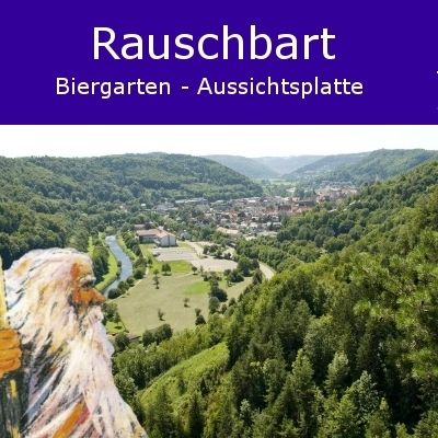 Bilder Restaurant Rauschbart Biergarten - Aussichtsplatte
