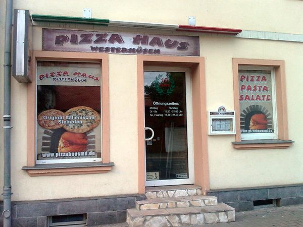 Bilder Restaurant Pizza Haus Westerhüsen Pasta, Pizza, Salate
