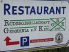 Restaurant in der Rudergesellschaft Germania