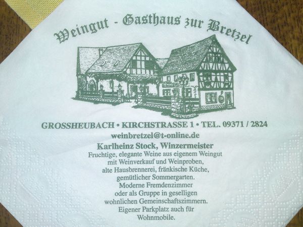 Bilder Restaurant Zur Bretzel Weingut - Gasthaus