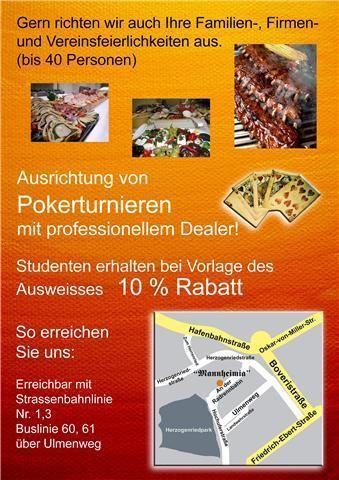 Bilder Restaurant Mannheimia Vereinsgaststätte