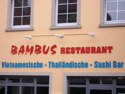 Bilder Restaurant Bambus Restaurant Vietnamesische-Thailändische Gerichte, Sushi Bar