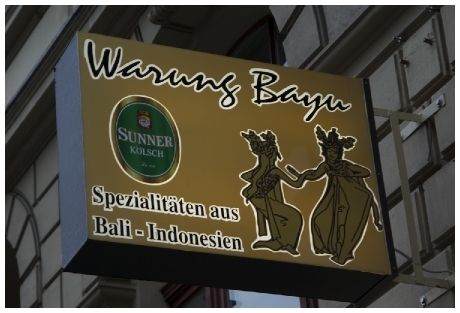 Bilder Restaurant Warung Bayu Spezialitäten aus Bali - Indonesien