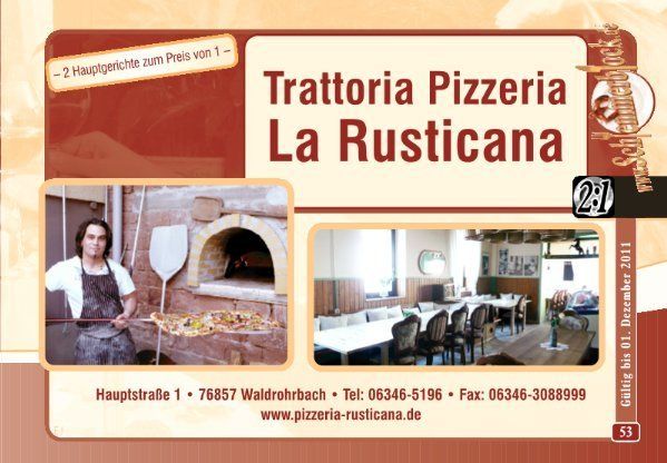 Bilder Restaurant La Rusticana