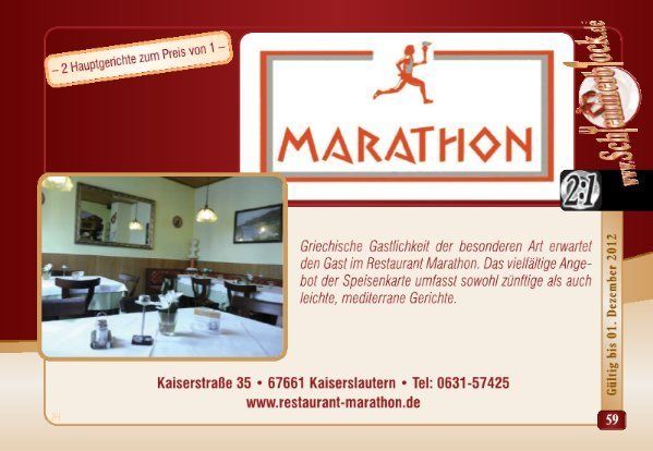 Bilder Restaurant Marathon