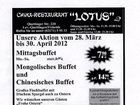 Bilder Restaurant China  Lotus