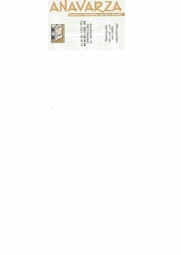 Bilder Restaurant Anavarza