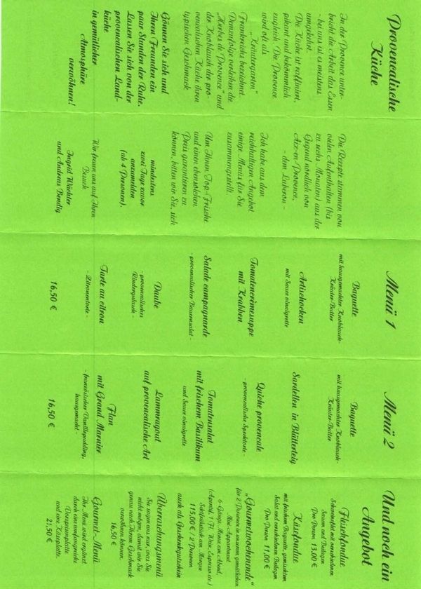 Bilder Restaurant Antik Cafe Grünspan