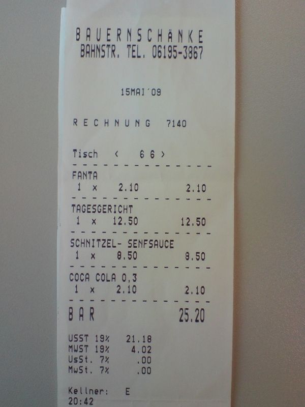 Bilder Restaurant Bauernschänke